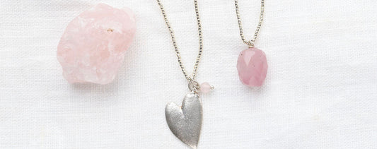 Rose quartz gives you love