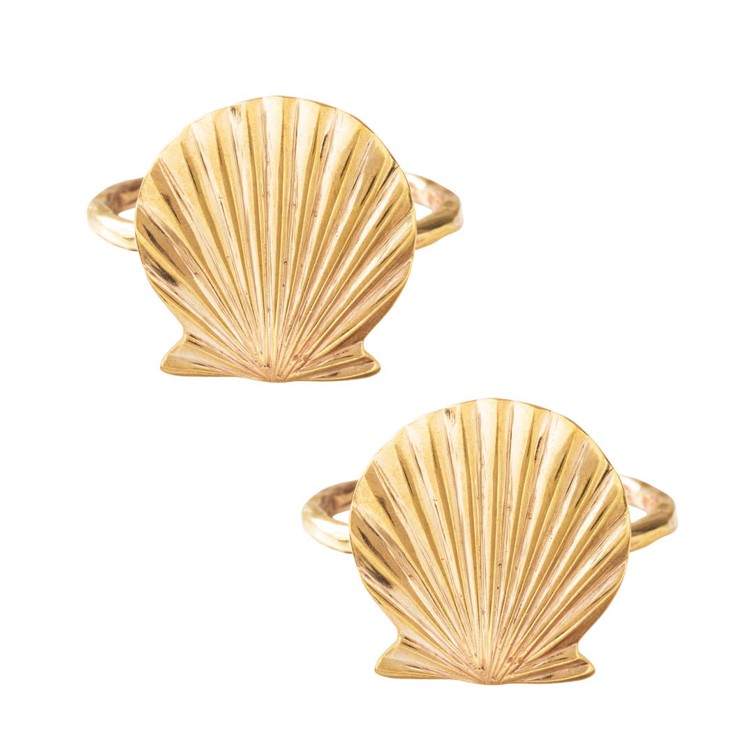 Napkin Ring Set Shell