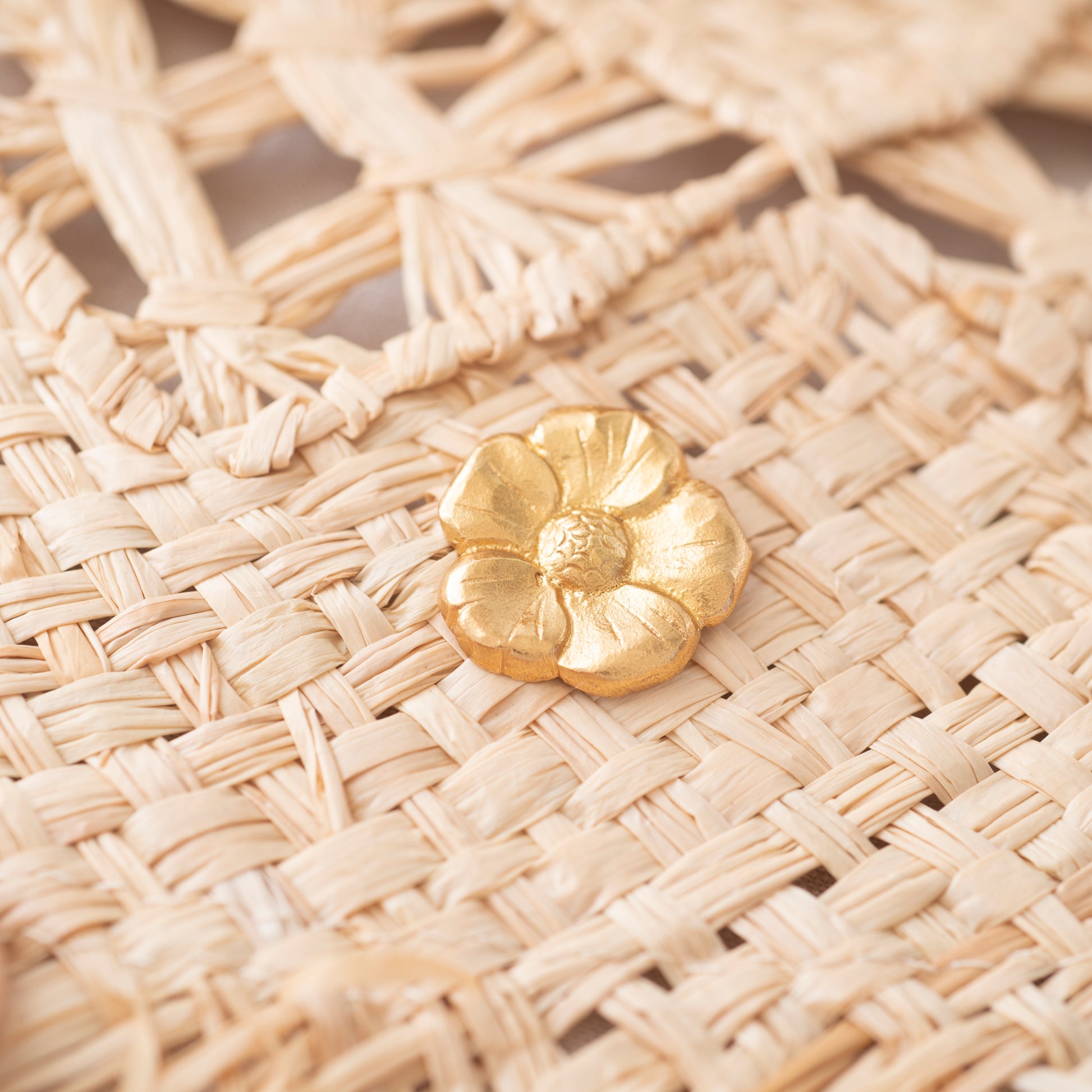 Brooch Poppy Flower Gold Plated