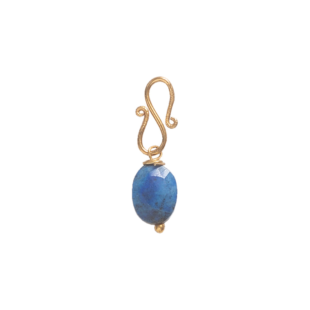 Lapis Lazuli Edelsteen Vergulde Hanger