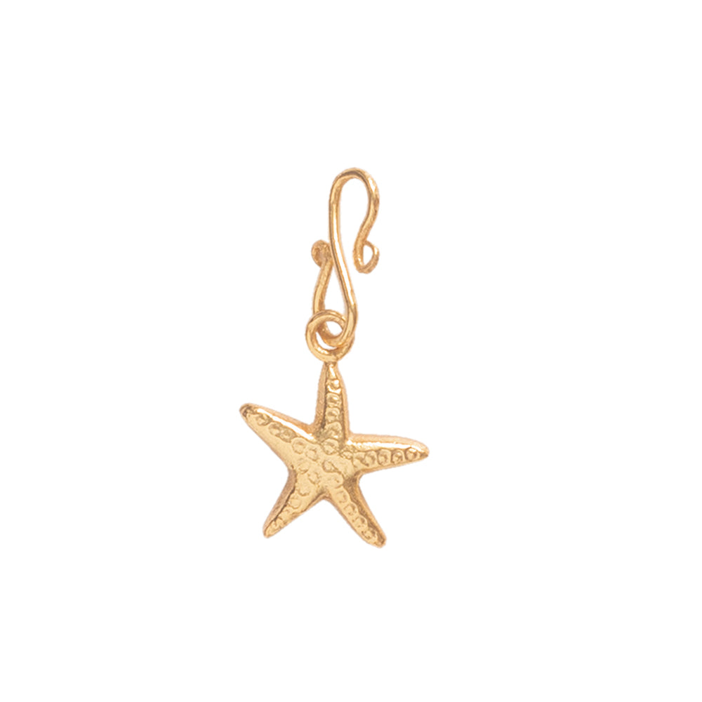 Starfish Small Charm Gold 