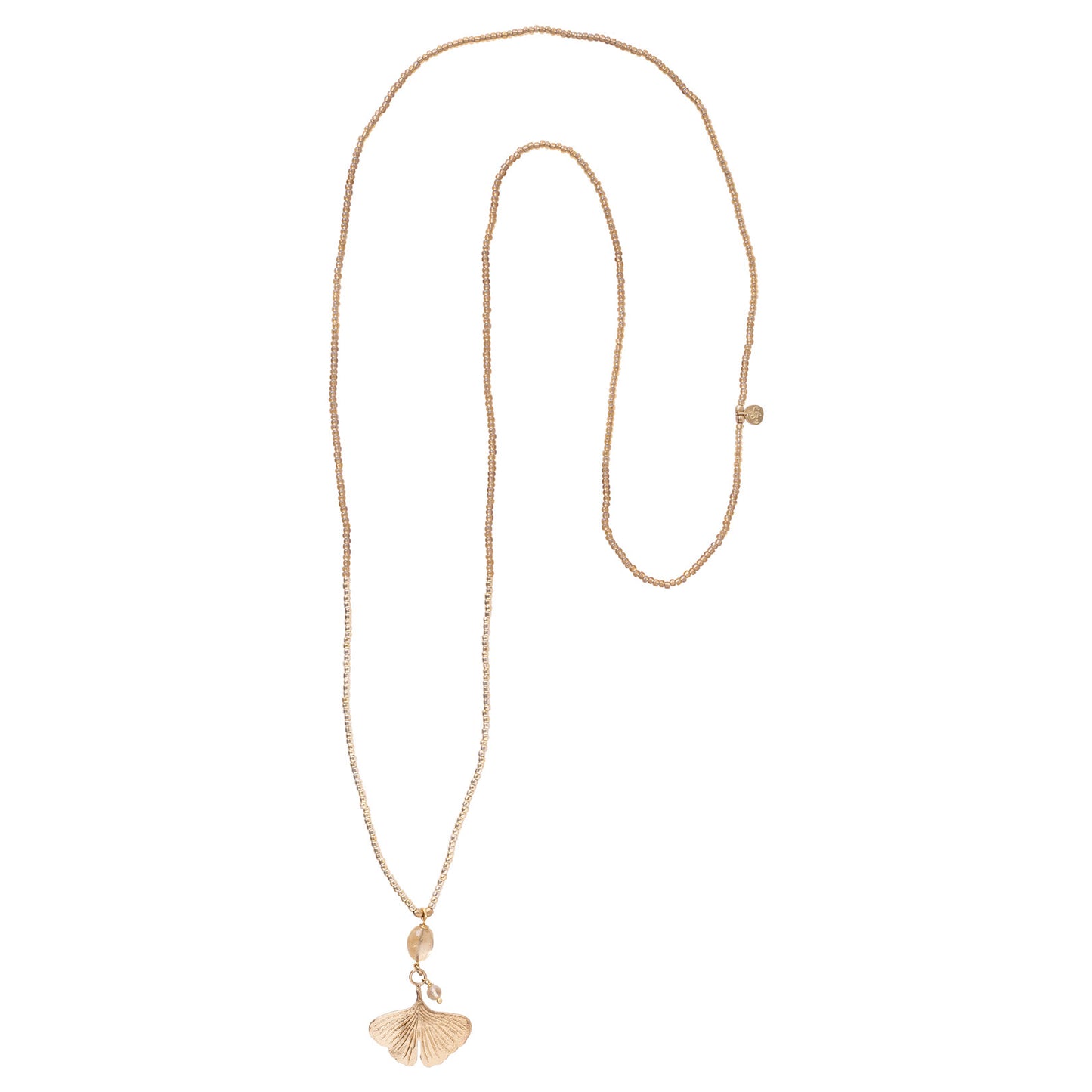 Blessing Citrine Gold Colored Necklace