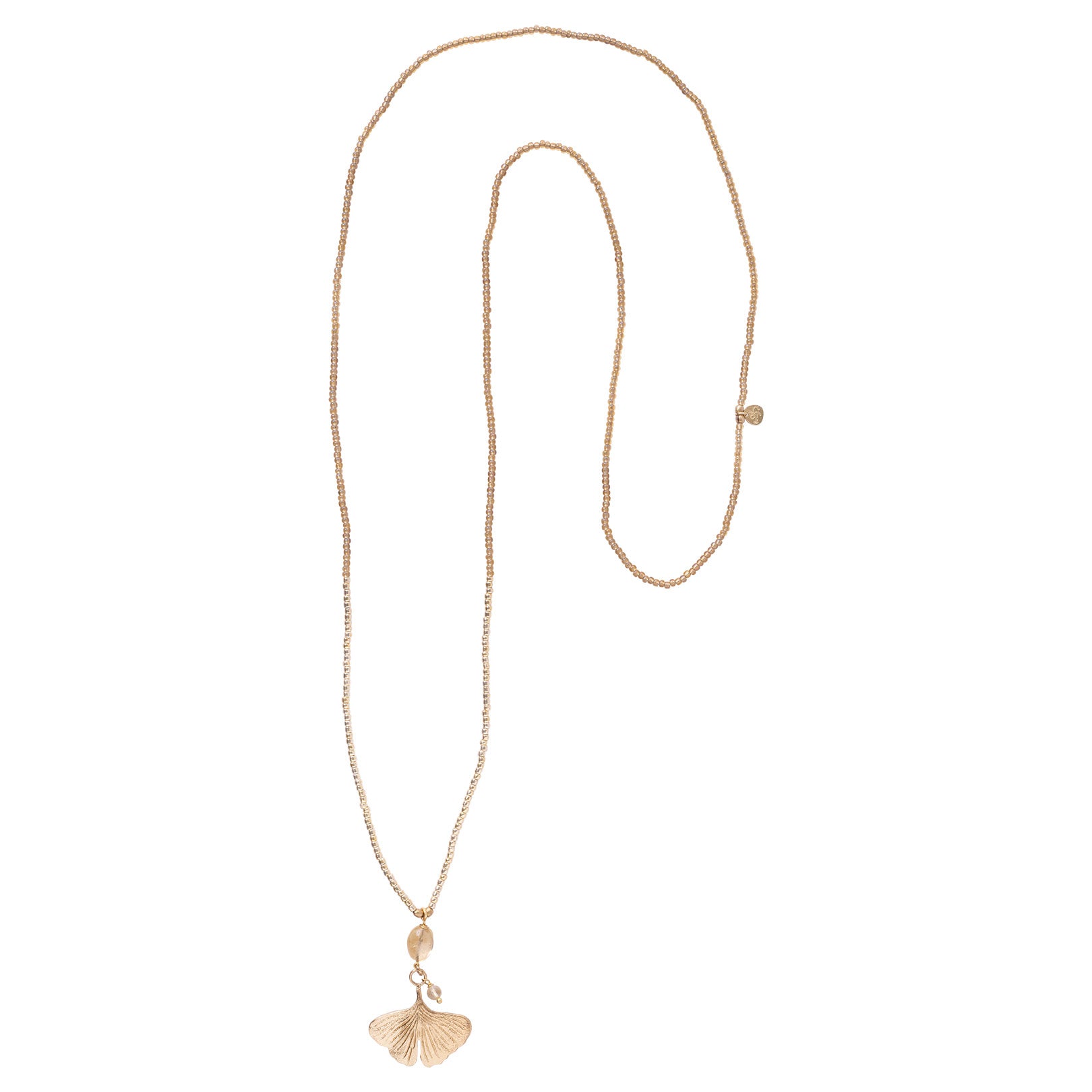 Blessing Citrine Gold Colored Necklace