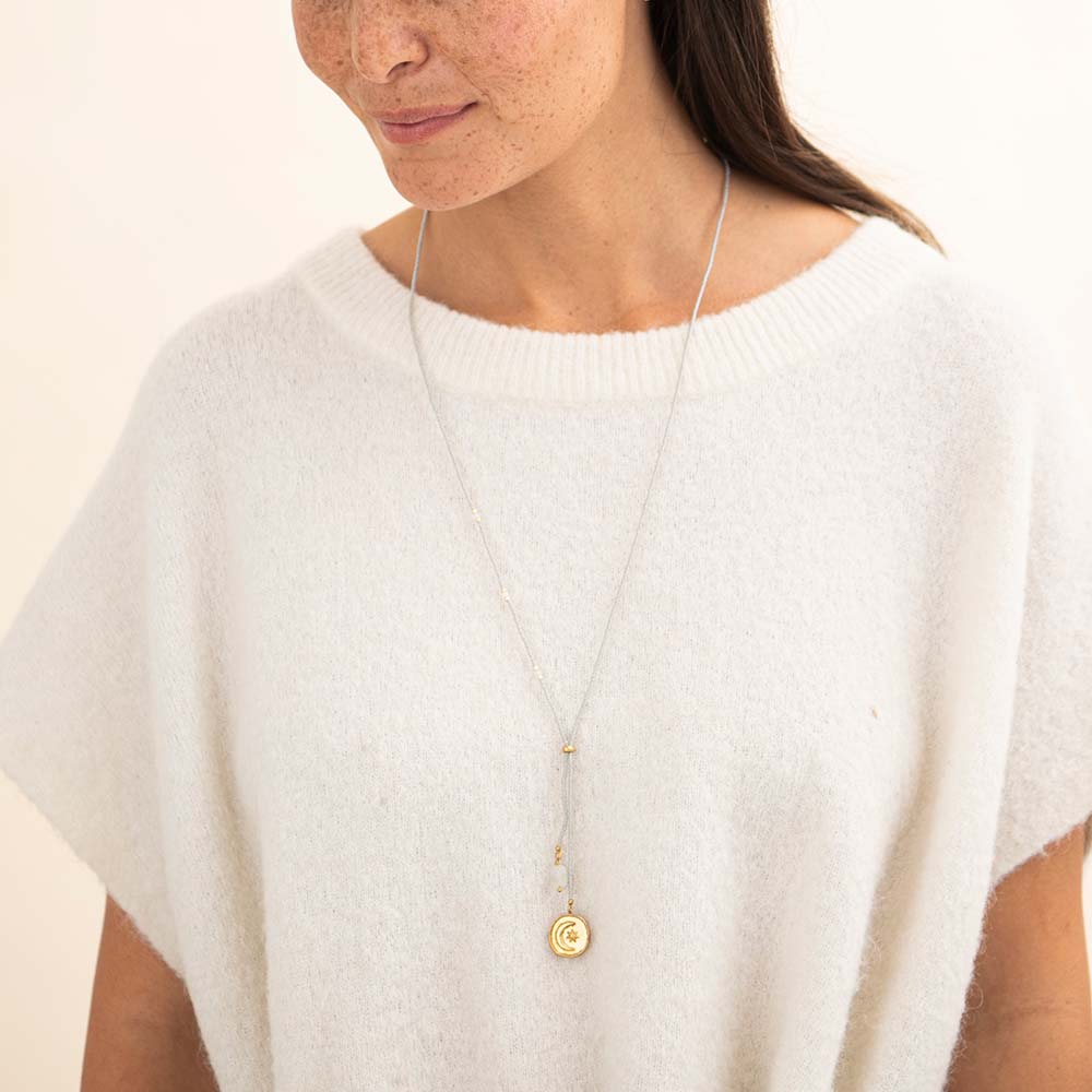 Purpose Moonstone Gold Colored Necklace