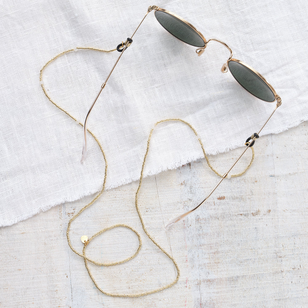 Shore Moonstone Gold Colored Glasses Cord