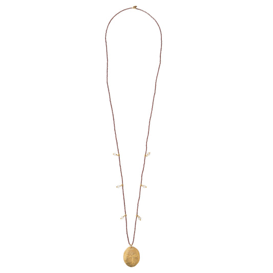 Feminine Moonstone Gold necklace