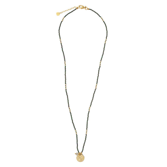 Timeless Labradorite Gold Colored Necklace