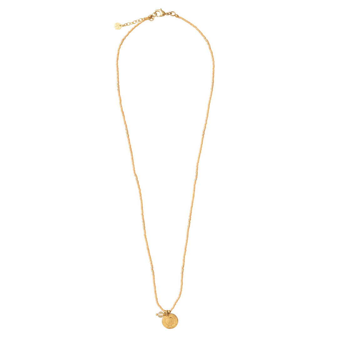 Timeless Citrine Gold Colored Necklace