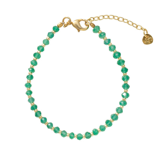 Energy Aventurine Gold Colored Bracelet