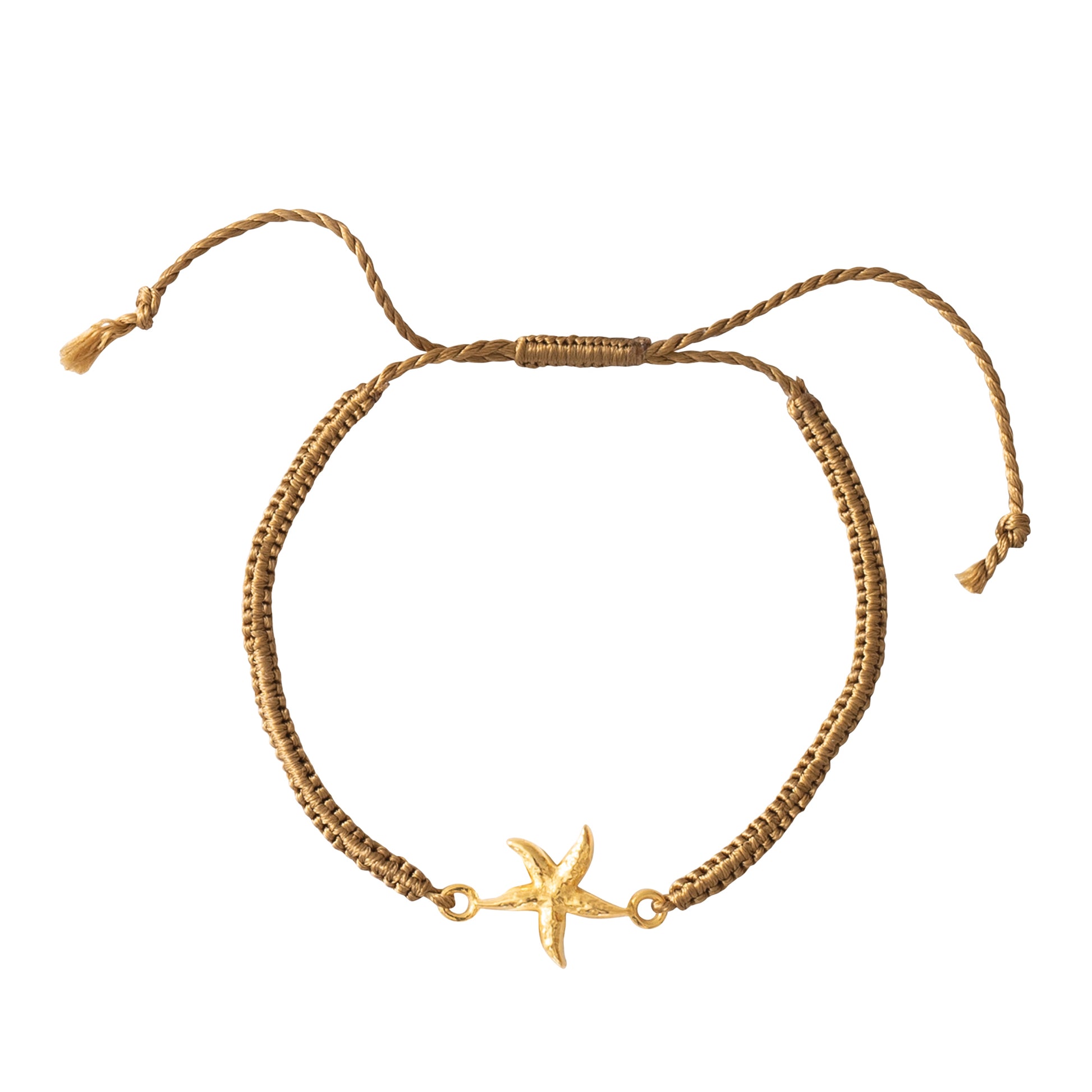 Symbol Starfish Gold Colored Bracelet