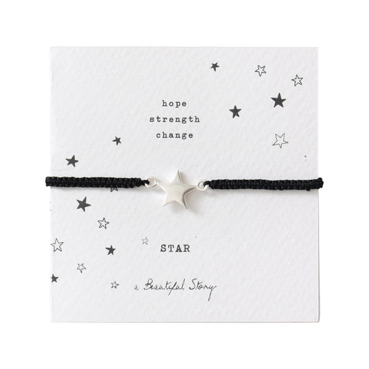 Symbol Star Silver Colored Bracelet