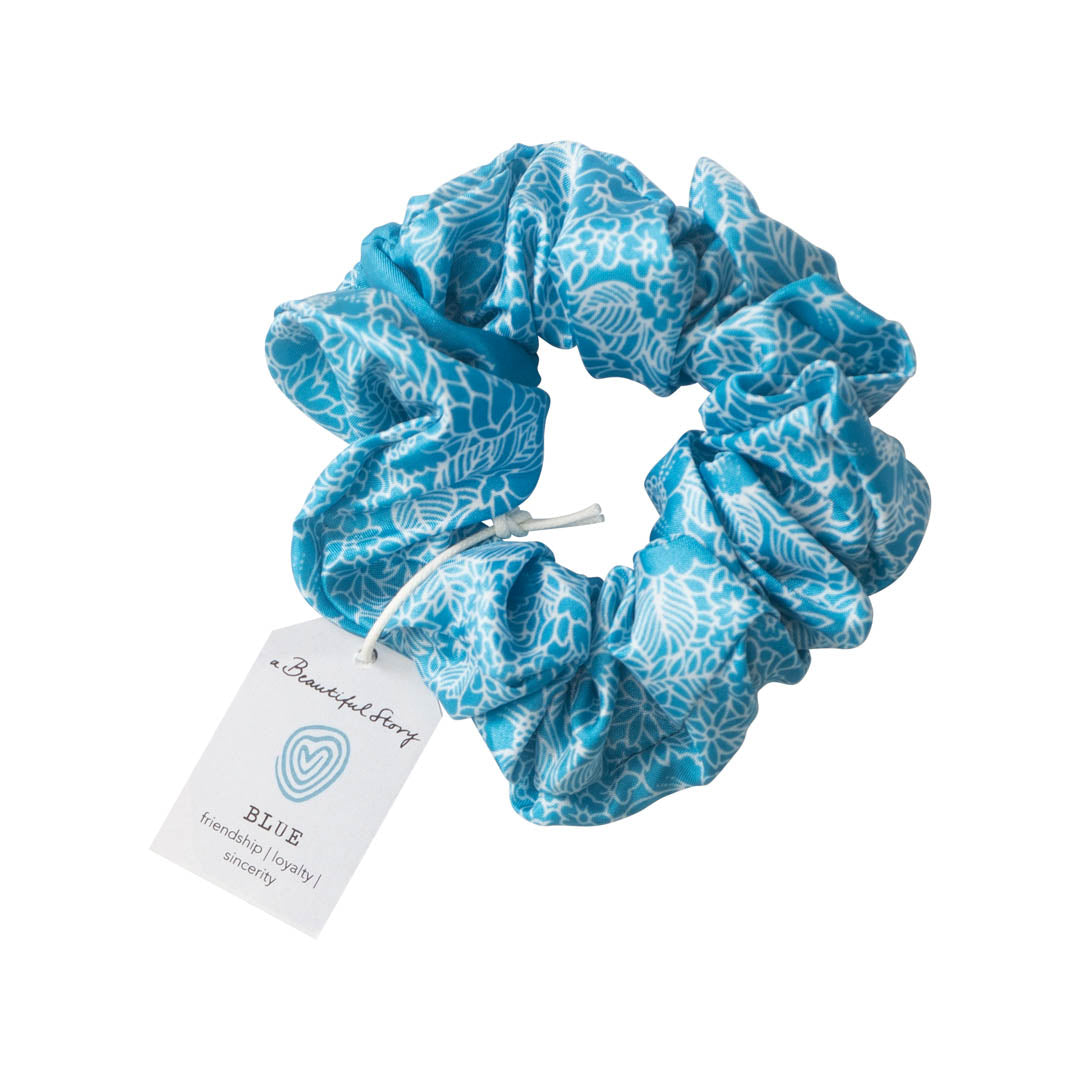 Scrunchie Blue