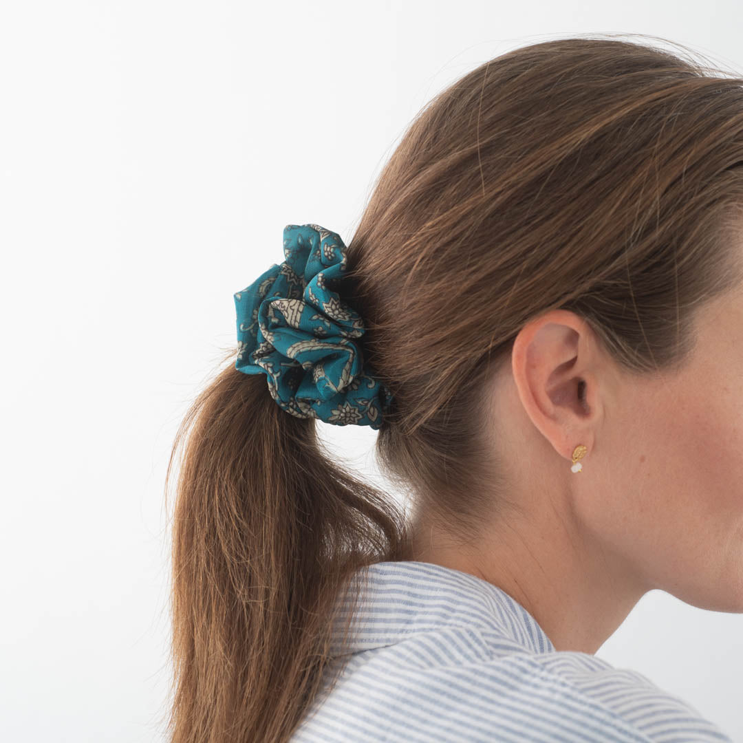 Scrunchie Blue