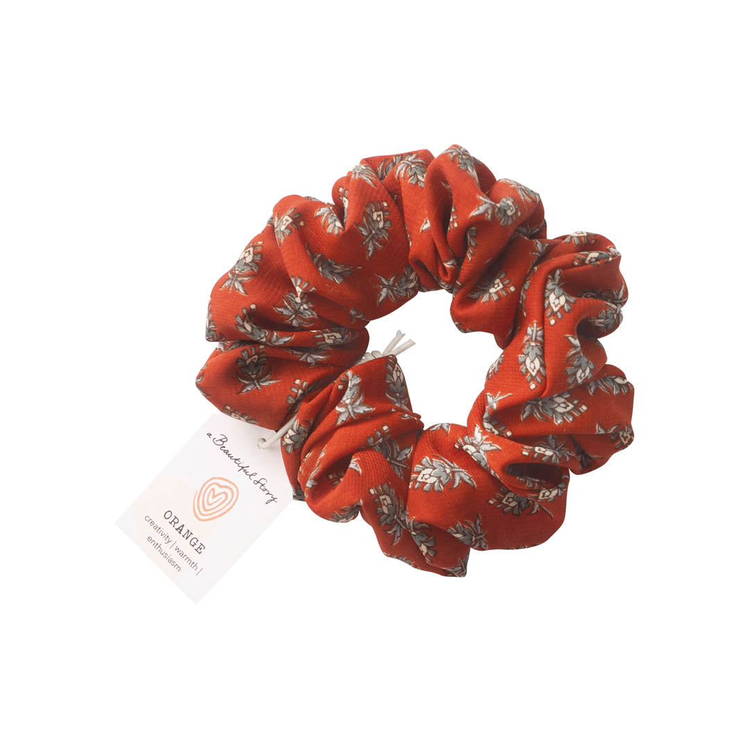 Scrunchie Orange