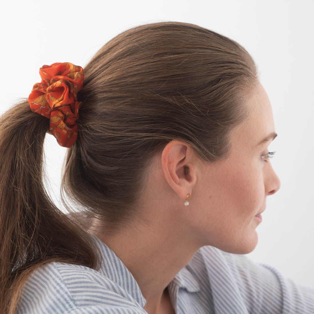 Scrunchie Orange