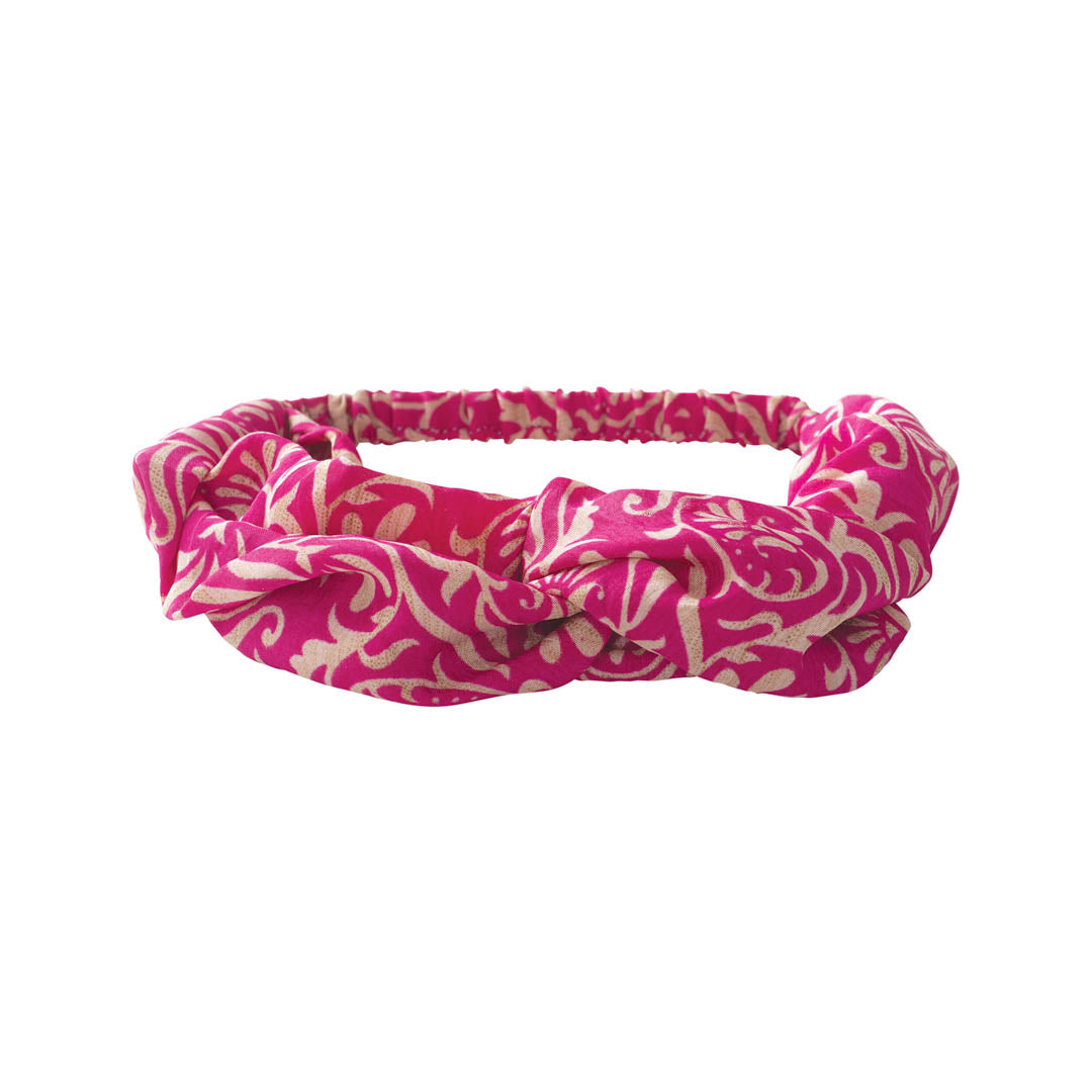 Twisted Headband Pink