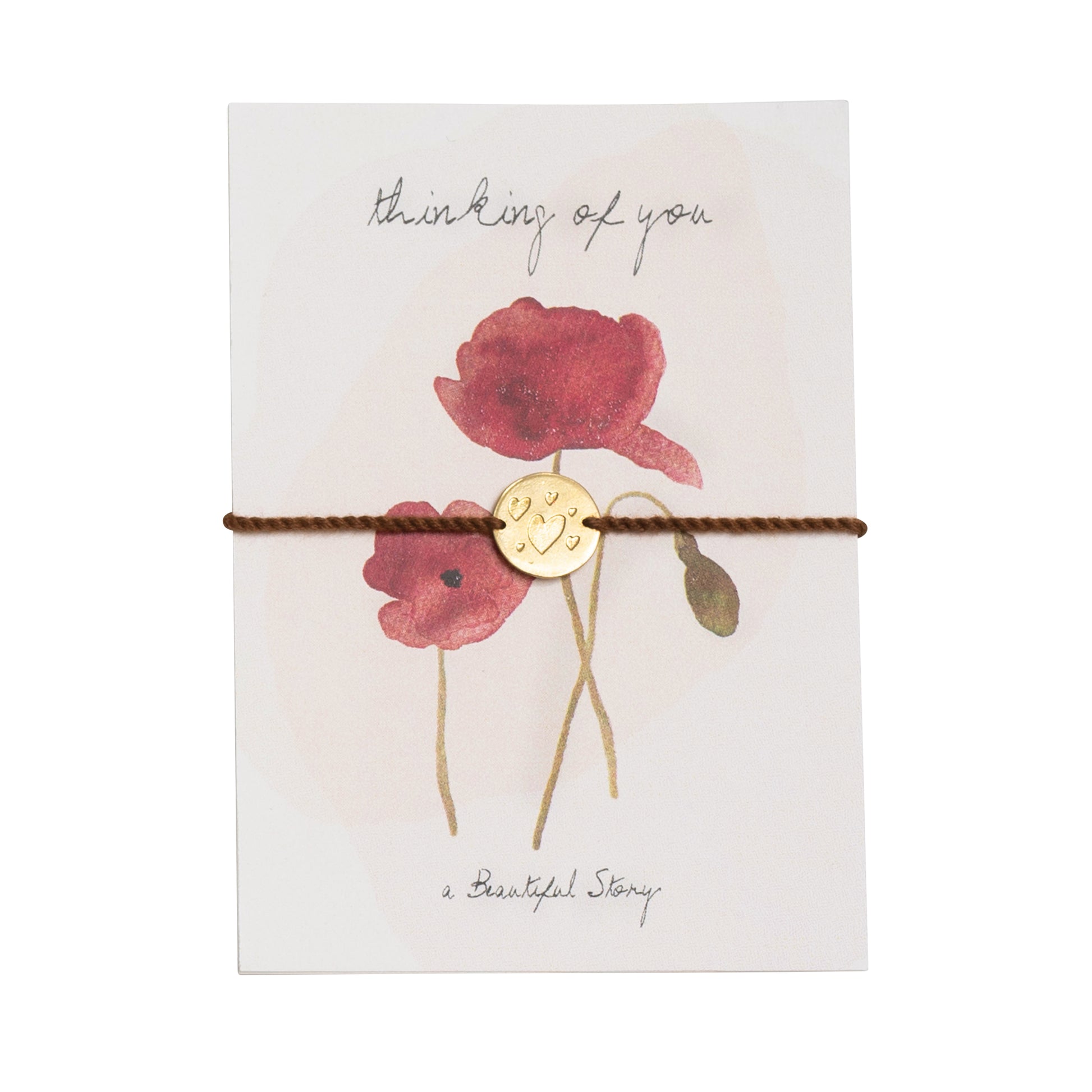 Jewelry Postcard Poppy