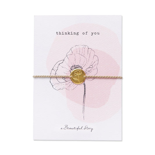 Jewelry Postcard Poppy