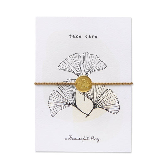 Jewelry Postcard Ginkgo