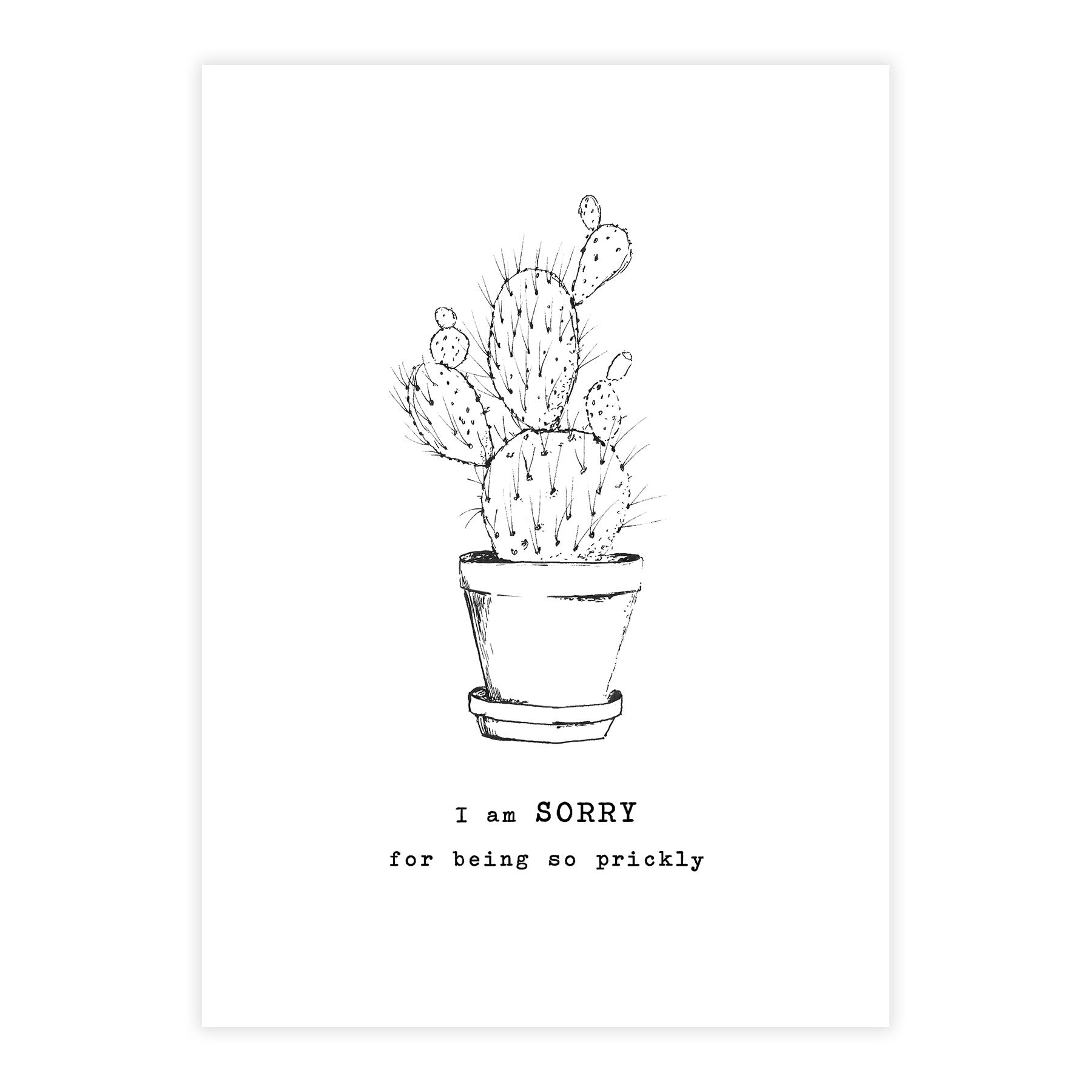 Greeting Card Cactus