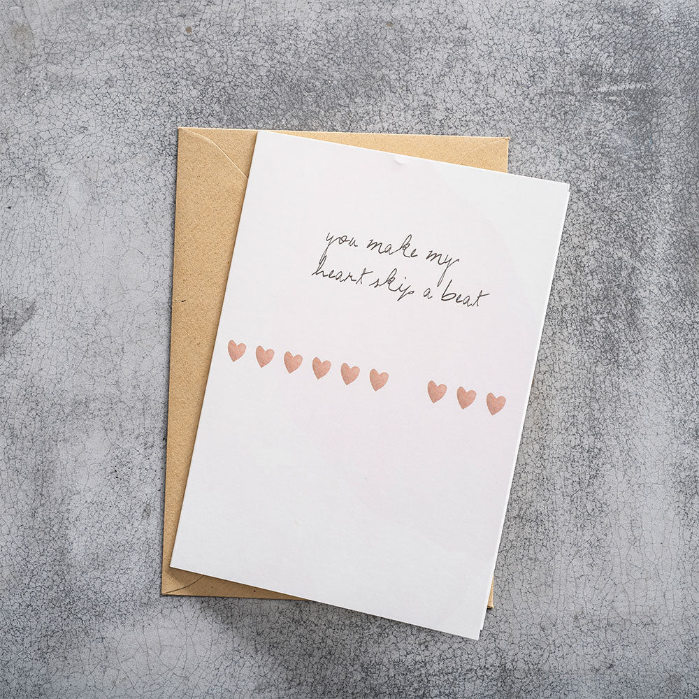 Greeting Card Heartbeats