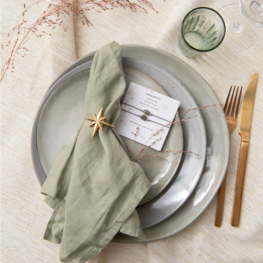 Napkin Ring Set North Star (per 2)