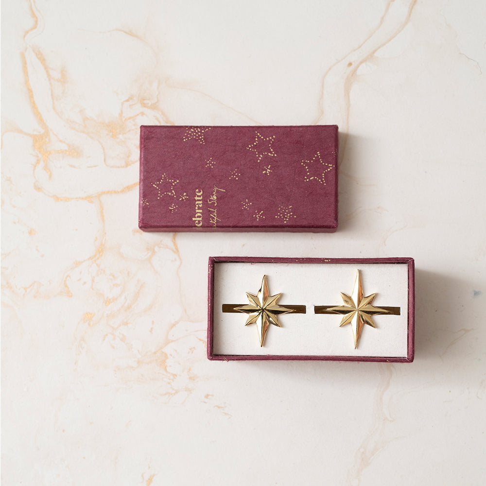 Napkin Ring Set North Star (per 2)